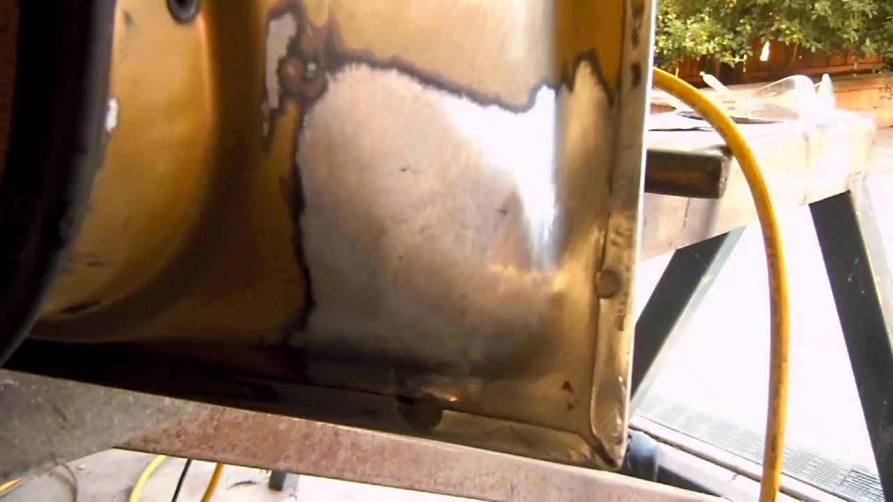 Holden Rust Box hq holden restoration part 4: bit of rust repair (2/2) - YouTube