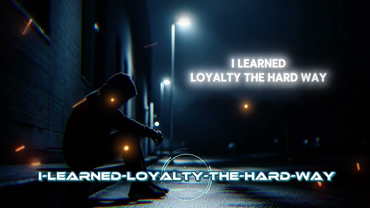I Learned Loyalty the Hard Way (Official Lyrics Video) | Panda Rapper Music