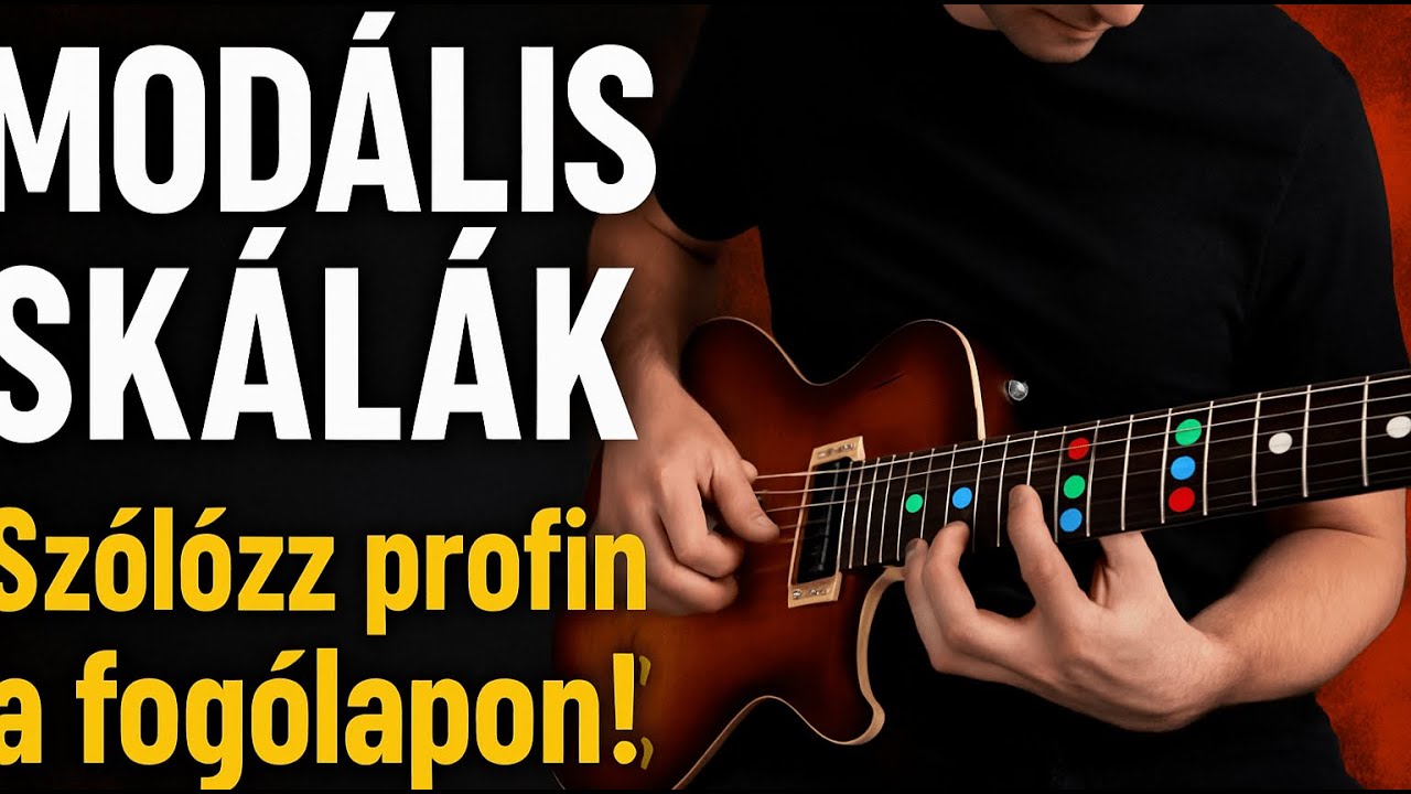 Modális Skálák - Elmélet, Szolmizáció, Skálák, Ujjrendek - N1Gitárleckék