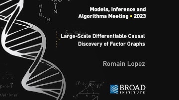 MIA: Romain Lopez, Large-Scale Differentiable Causal Discovery Factor Graphs; Primer by Jiaqi Zhang