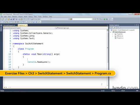part 02. Program Flow 03. Switch Statement