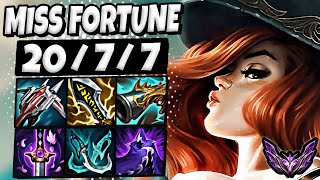 Miss Fortune vs Lucian [ ADC ] Lol Korea Master Patch 14.7 ✅