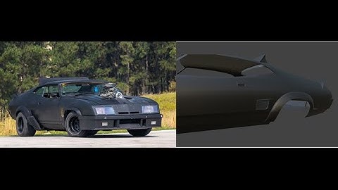 Learn Blender - Interceptor - Rear Vent