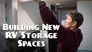 Building New Shelves | RV Renovation