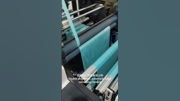non woven zipper bag making machine #machine #factory