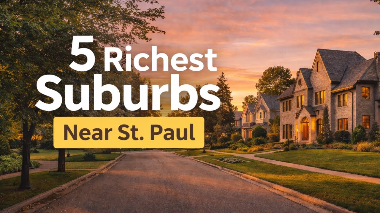 These Are The 5 Richest Suburbs Near St. Paul (Explained)