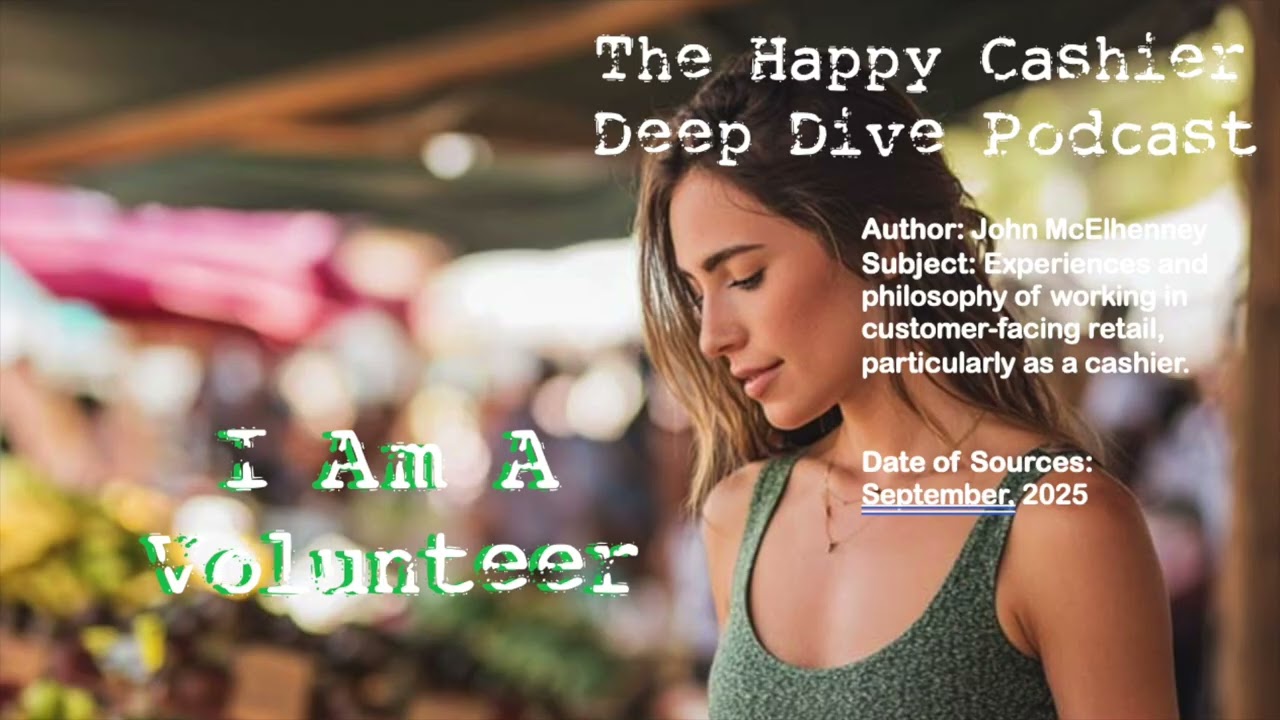I Am A Volunteer - Different Types of People - Happy Cashier Podcast by John McElhenney - Episode 65