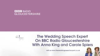 Wedding Speech Nerves? Listen to the Wedding Speech Expert on BBC Radio