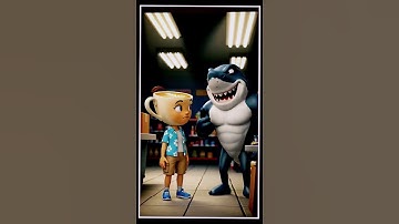 capuchino bị cá mập chalale lừa rồiii #shorts #funny #viral #trending #brainrot