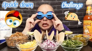 WEARING UPSIDE DOWN GLASSES WHILE ATTEMPTING TO EAT TACOS MUKBANG CHALLENGE! @StephandTasha by Xtina Grubz 2,122 views 2 years ago 24 minutes