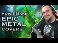 How I make EPIC METAL covers (@guildwars2 Artshow/Partner Stream)