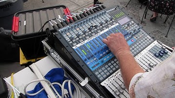 Using a Presonus 16.4.2 console and RCF speakers for theGroovynators- Event Video 21