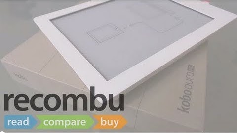 Kobo Aura HD Unboxing video