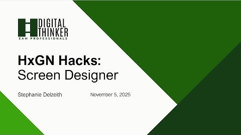 HxGN Hacks | Screen Designer