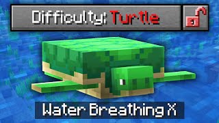 I Beat Minecraft as a Turtle. It was hilarious....