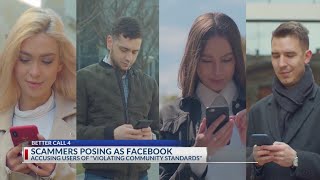 Scammers pose as Facebook accusing users of violating community standard