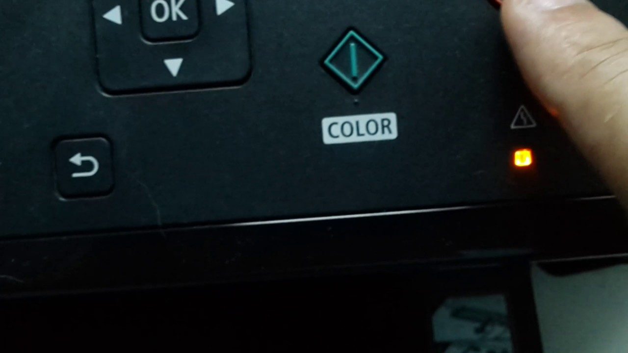 Canon serie MG5700 MG5750 errore 1689 livello inchiostro (refill no reset chip)