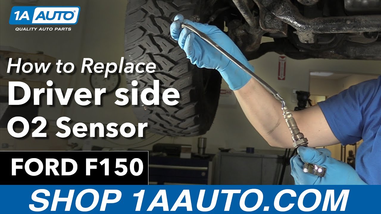 How To Replace Driver Side O2 Sensor 97-05 Ford F150 - YouTube