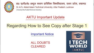 AKTU Stage 1 Copy kaise dekhe AKTU Site Issue Step by Step Process Challenge Re-Evaluation.!!