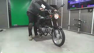 Мотоцикл minibike дорожный Suzuki GS50 рама NA41A питбайк спортивный мини-байк пробег 130 км черный