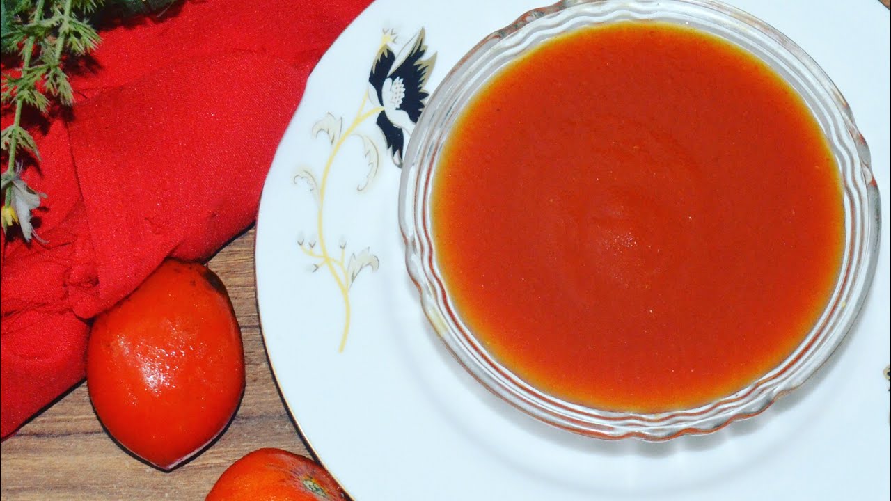 টমেটো সস তৈরি Bangladeshi Tomato Sauce Recipe Bangla Tomato Ketchup
