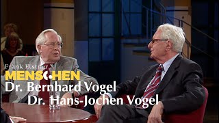 Vogelperspektive | Frank Elstner Menschen - Dr. Hans-Jochen &amp;                     Dr. Bernhard Vogel