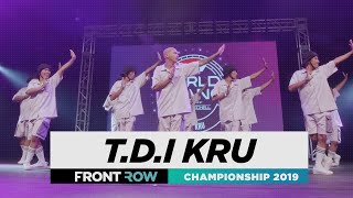 T.D.I. KRU | FRONTROW | WORLD Division | World of Dance Championship 2019 | #WODCHAMPS