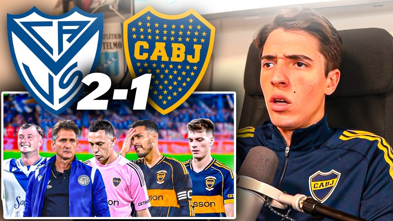 VELEZ 2 - BOCA JUNIORS 1 - REACCION PICANTE - Liga Argentina 2026 - Toto Bordieri