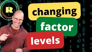 Working with factors and categorical variables. Use forcats in R programming to change factor levels