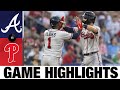 Braves vs. Phillies Game Highlights (7/22/21) | MLB Highlights