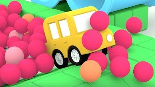 #eğiticiçizgifilm Çizgi Film - Dört küçük araba Ambulans yapıyor