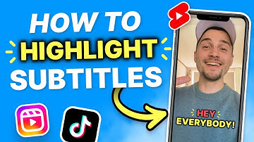 How to Highlight Subtitles Separately (Color Each Word) | AI Subtitle Generator