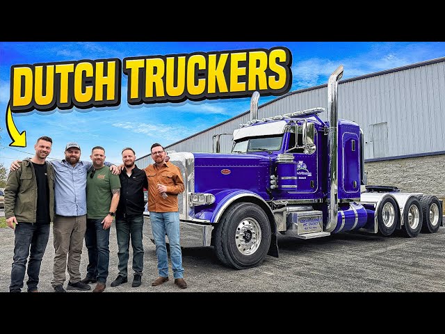 Dutch Truckers Drive My Peterbilt 389… Their Reaction Says It All