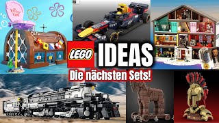 Mega Entwürfe: Welche dieser 49 LEGO Ideas Sets werden umgesetzt?! | 2. Reviewphase 2023