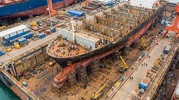 This Factory Builds the Ships That Move the World
