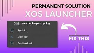Fix XOS Launcher keeps stopping problem | NO RESET ❌| Permanent Solution 💥 screenshot 5