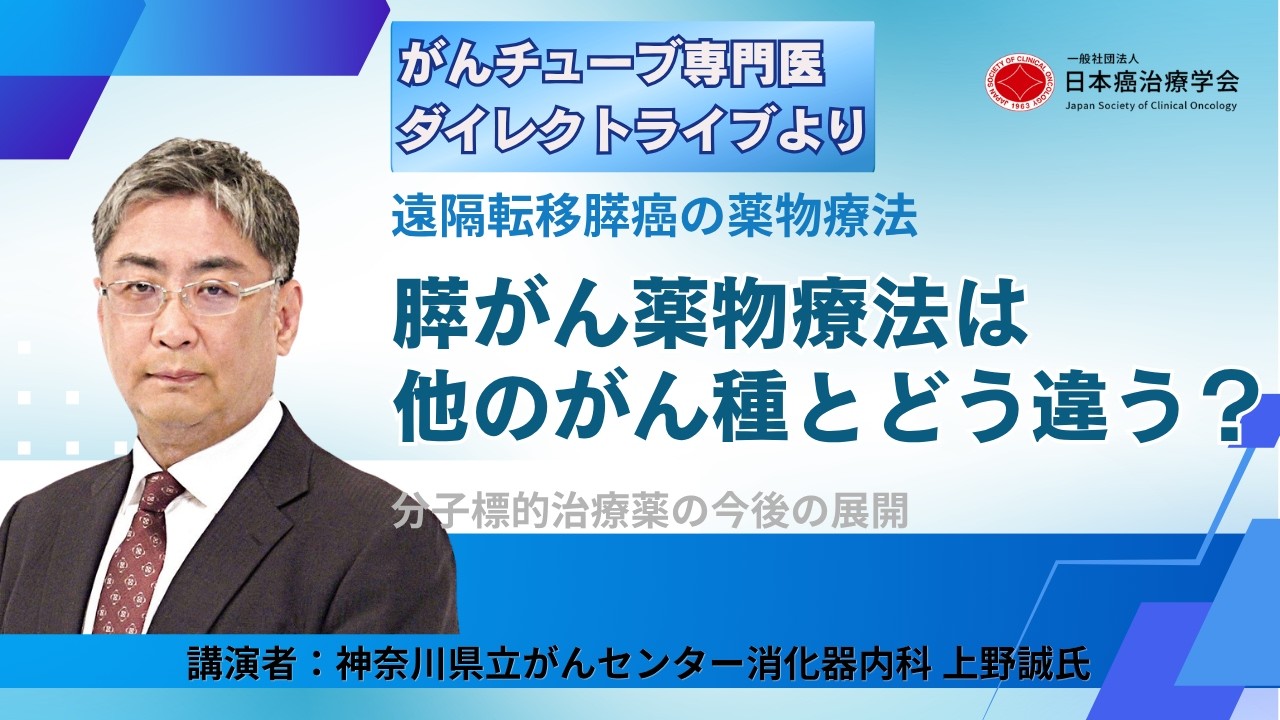 膵がん薬物療法は他のがん種とどう違う？