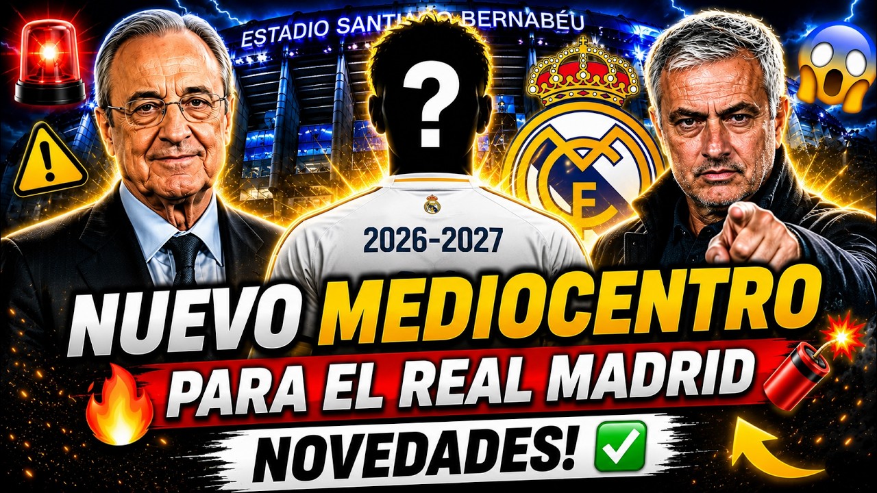 Nuevo mediocentro para el Real Madrid: la pista que ilusiona