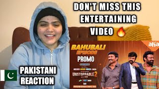 Pakistani React To Unstoppable with NBK S2 - Prabhas & Gopichand Episode Promo | Gul Reacts
