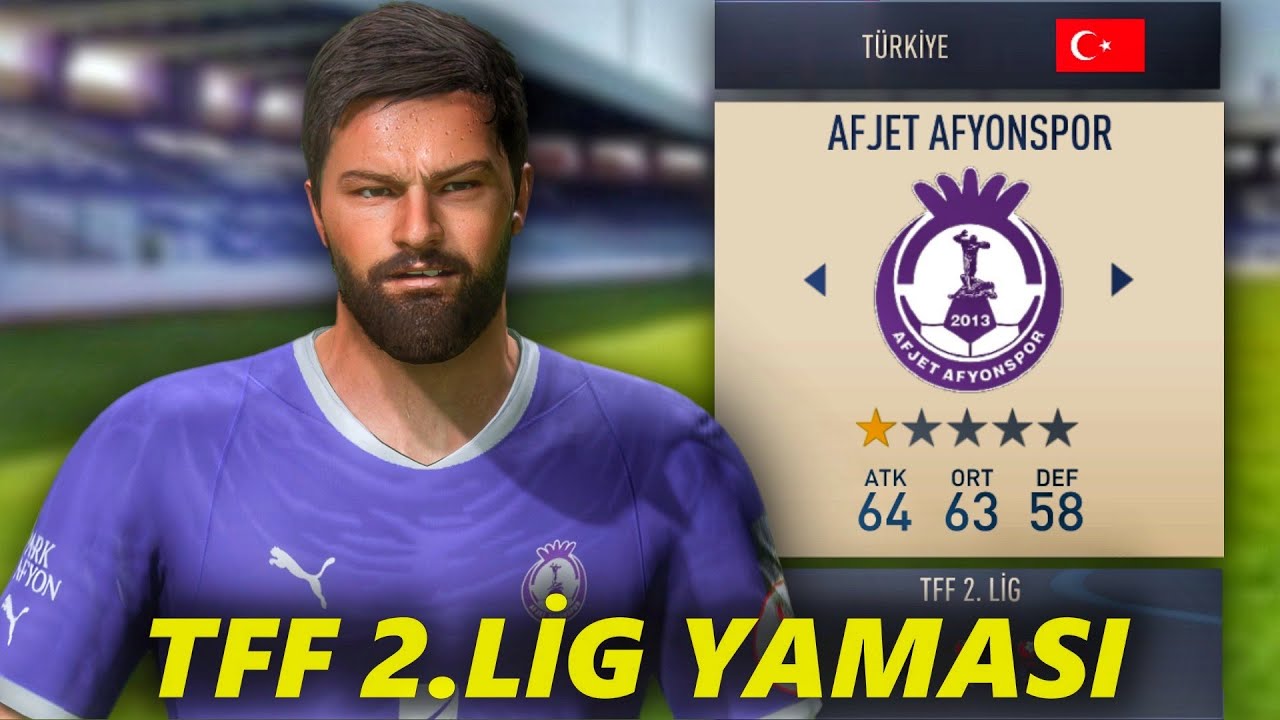 Afyon Afjet İle TFF 2.Liginde Fifa Oynamak!!