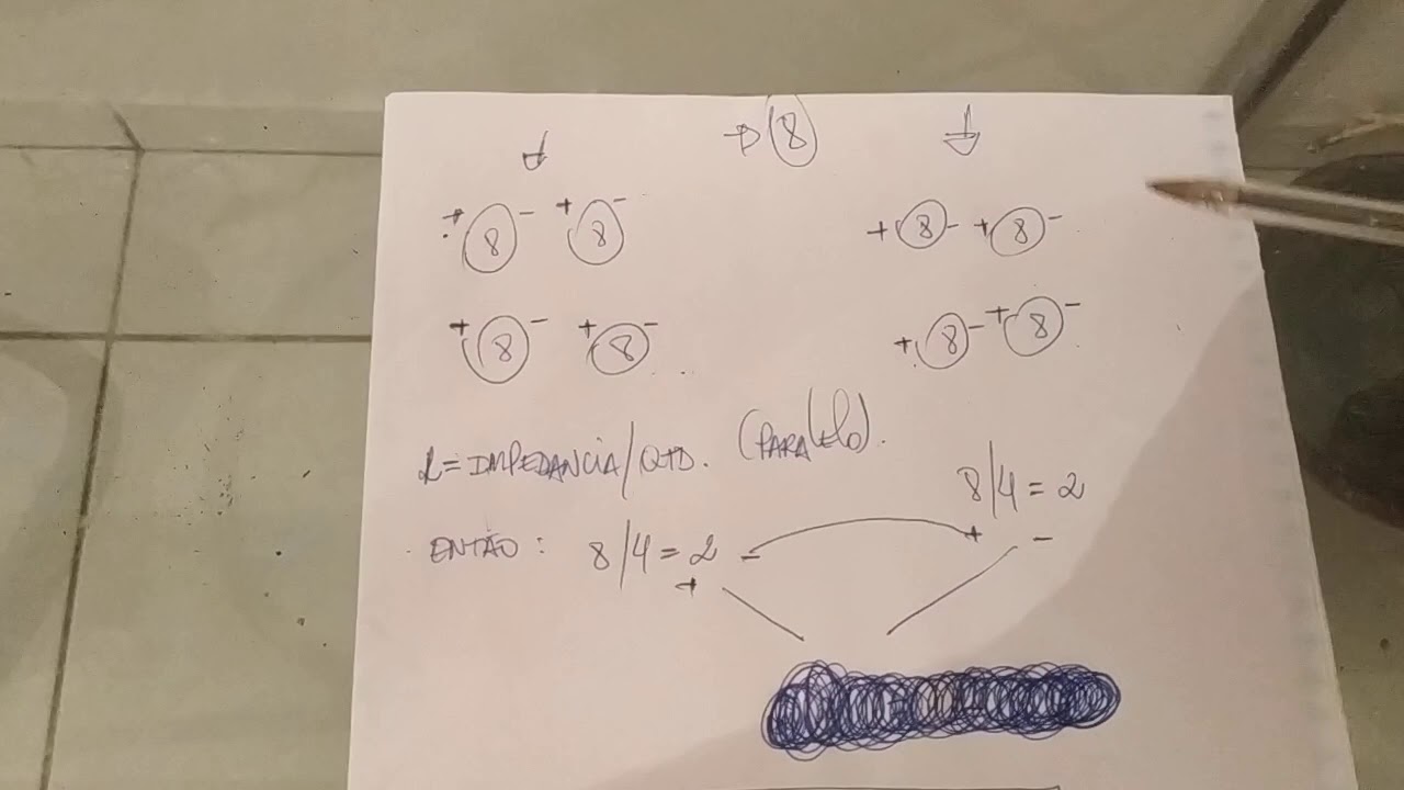 Como Casar Impedância com 8 Tweeters / 4 Tweeters em Cada Porta (Trio Goiano)