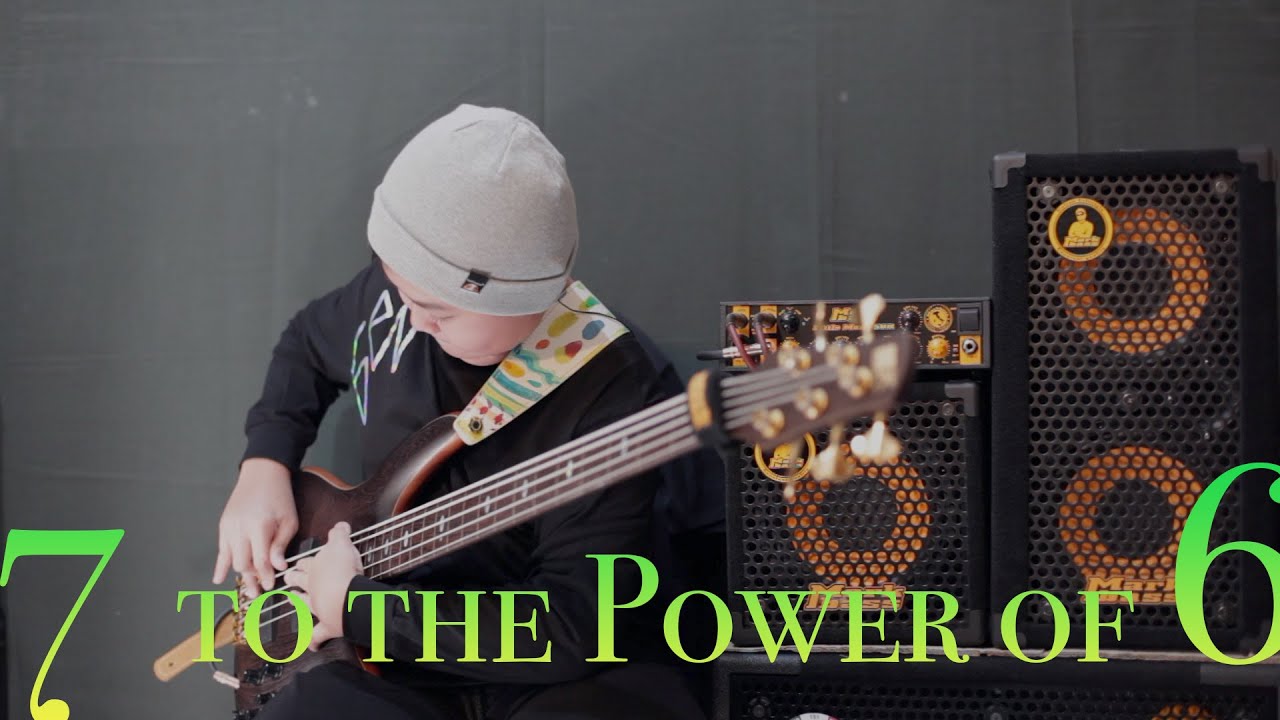 7 to the power of 6 kaz rodriguez bass cover youtube