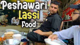 🤨100Rs Ma Peshawari Lassi Recipe -Best Lassi - Food Street Peshawar - khyber bazar 😍
