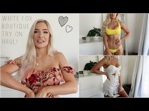 HUGE WHITE FOX BOUTIQUE TRY-ON HAUL!