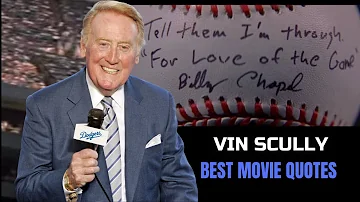 Vin Scully’s Best Baseball Movie Quotes (For Love of the Game)