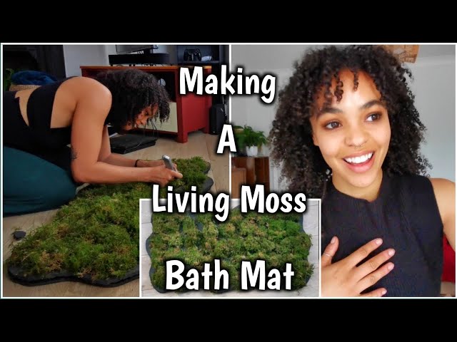 Moss Bath Mat DIY  Directions, Ideas & Benefits