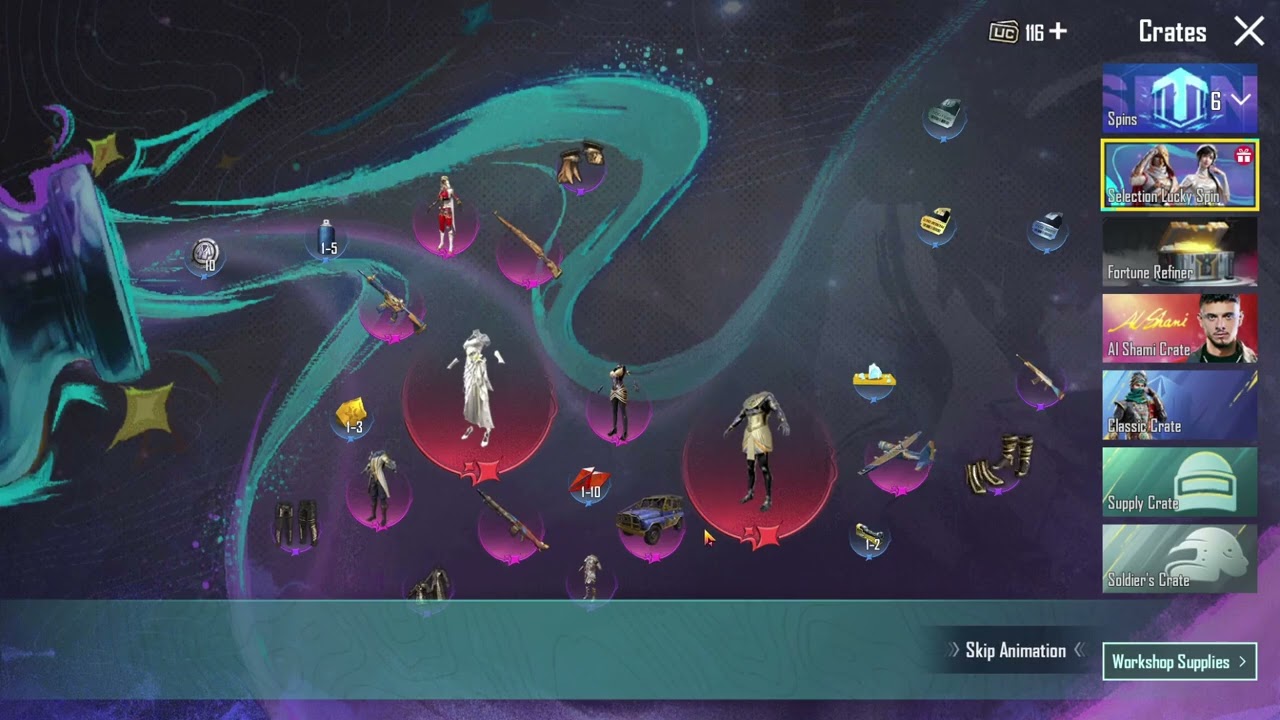 New Selection Lucky Spin Opening | New Fire M416 Crate Opening PUBG Mobile | BGMI