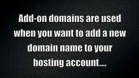Wordpress Mastery Videos: Video 1 Preview - How to Add Sub or Add-On Domains