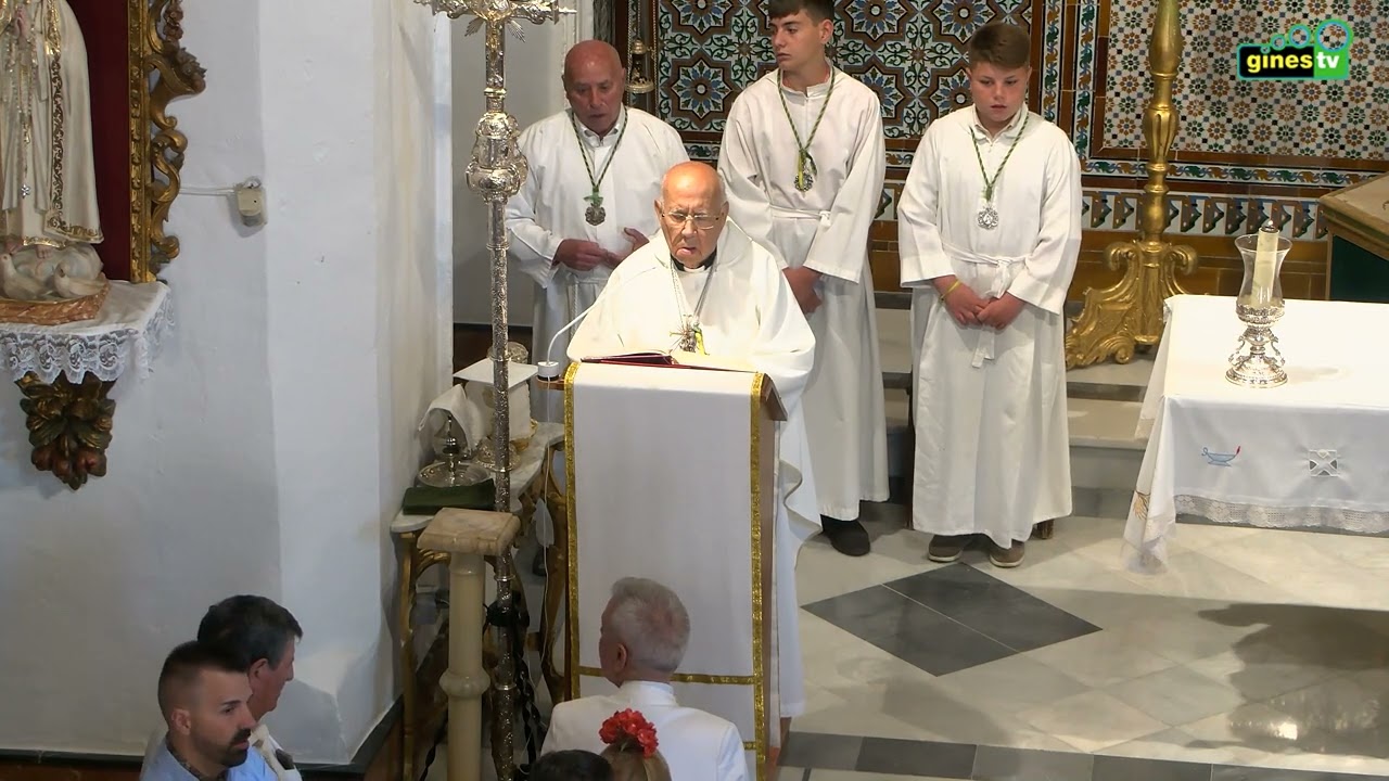 🌾VIVE EL ROCÍO DE GINES 2025. MISA DE ROMEROS (COMPLETA).