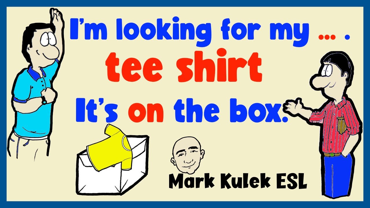 На/В/Под/По - Ищу свою... (одежду) | Марк Кулек ESL